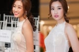Hoa hậu Mỹ Linh lộ miếng dán ngực lọt top thảm họa thời trang