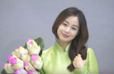 Bất ngờ với ngọc nữ Hàn Kim Tae Hee diện áo dài Việt khi mang bầu 5 tháng