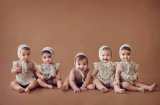 Những hình ảnh siêu dễ thương của 5 đứa trẻ song sinh nhà Kim Tucci ngày ấy