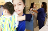 Chưa bình phục sau cơn tai biến, Nhật Kim Anh đã phải vào viện chăm sóc con trai cấp cứu