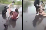 Thiếu nữ 17 tuổi bị đánh hội đồng, lột đồ giữa mưa do mâu thuẫn tình cảm