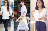 Cùng diện sơ mi trắng, sao Việt nào mặc đẹp nhất?