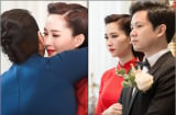 Xúc động trước hình ảnh Hoa hậu Thu Thảo ôm mẹ khóc trước khi lên xe hoa về nhà chồng