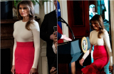 Đệ nhất phu nhân Melania Trump lại gây sốt với bộ trang phục đẹp đến mê hồn này!
