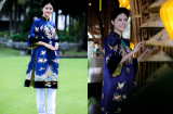Chiêm ngưỡng bộ áo dài hơn trăm triệu được Á hậu Thanh Tú diện tại Hội nghị APEC