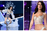 Siêu mẫu Trung Quốc ngã sõng soài, Bella Hadid lộ đầu ngực ở Victoria's Secret Show 2017