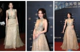 'Nữ diễn viên 18+' Thư Kỳ hở bạo 'đẹp áp đảo' các mỹ nhân trên thảm đỏ Kim Mã