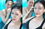 Trang Trần tự tin diện bikini khoe body nuột nà bên chồng Việt kiều
