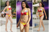 'Hoảng hồn' với dàn thí sinh Hoa hậu Hoàn vũ lộ bụng ngấn mỡ, đùi to khi trình diễn bikini khi chưa photoshop