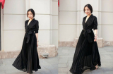 Chỉ diện váy đen đơn giản, sao Hoàng Thùy Linh lại đẹp đến thế này?