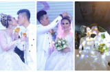 Những hình ảnh ngọt ngào tình tứ nhất trong đám cưới của Lâm Khánh Chi và chồng trẻ
