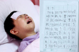 Xót xa: Bé gái mới 7 tuổi đã mắc ung thư máu và viết thư gửi bố mong được chết gây chấn động