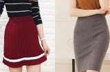 3 cách kết hợp chân váy len đẹp và sành điệu nhất