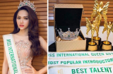Đăng quang Hoa hậu Chuyển giới Quốc tế, Hương Giang nhận được giải thưởng 'khủng'