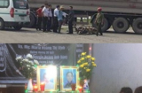 Thai phụ tử nạn sau khi bị cuốn vào gầm xe ben