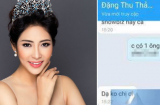 Bị lộ tin nhắn mời 'đi khách' giá 12.000 USD, Hoa hậu Đặng Thu Thảo lên tiếng
