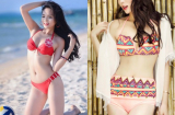 Hoa hậu Kỳ Duyên diện bikini nóng bỏng, khoe dáng thon trên bãi biển