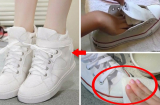 Cách làm sạch giầy trắng hiệu quả không nên bỏ qua