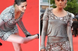 Kristen Stewart gây chú ý vì cởi giày, đi chân trần trên thảm đỏ Cannes