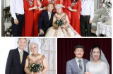 Xúc động bộ ảnh cưới sau 50 năm của bà ngoại