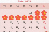Chính thức trình Chính phủ phê duyệt lịch nghỉ Lễ, Tết năm 2019
