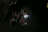 Thái Lan: Đã tìm thấy đội bóng trong hang sâu tuy nhiên khó đưa người ra ngoài