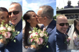 Lý Thanh Thảo 'Mùi ngò gai' rạng rỡ, hôn chồng Tây đắm đuối trong lễ cưới ở Hà Lan