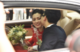 Khoảnh khắc đám cưới ngọt ngào của Á hậu Tú Anh