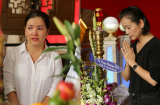 Đồng nghiệp, người thân nghẹn ngào trong lễ viếng nghệ sĩ Thanh Hoàng