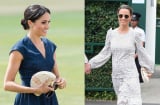 Meghan Markle và em gái Công nương Kate đều mê mẩn chiếc túi cói cầm tay có giá bình dân hơn 700 nghìn đồng