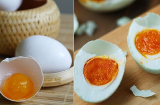 Hướng dẫn cách làm trứng muối không tanh, thơm ngon như ngoài hàng