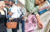 Xôn xao hình ảnh của cô gái đánh ghen vợ cũ của bồ ở Quảng Ninh vừa bị đánh giãn quai hàm