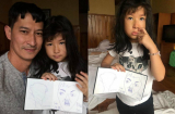 “Cười bể bụng” với bức chân dung con gái Huy Khánh vẽ bố