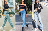 Cặp đôi áo crop top + quần jeans đang được hàng loạt mỹ nhân Việt lăng xê hết nấc, bạn ngại gì không thử