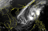 Cơn bão số 7 Yutu tiến vào Biển Đông gây gió giật mạnh, biển động dữ dội
