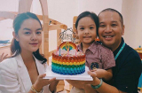Sau ly hôn, Phạm Quỳnh Anh - Quang Huy vui vẻ 'tái ngộ' trong sinh nhật con gái