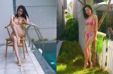 Elly Trần 'đốt mắt' người hâm mộ khi khoe đường cong cực nóng bỏng tại bể bơi