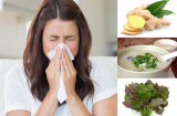 Phương thuốc “cây nhà lá vườn” giúp chữa cảm cúm, nghẹt mũi vừa ít tốn tiền vừa không gây tác dụng phụ