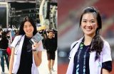Nữ bác sĩ của đội tuyển Thái Lan 'gây bão' ở AFF Cup vì quá xinh đẹp