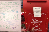 Nghẹn lòng bức thư 'xin thận' cho anh trai của cô bé gửi ông già Noel