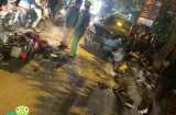 Thông tin mới nhất vụ nữ tài xế lái Lexus tông 7 xe máy 2 ô tô ở phố Trích Sài