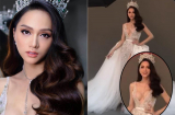 Hoa hậu Hương Giang bất ngờ lộ vòng 1 khác lạ khi diện váy xẻ ngực táo bạo