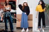 Những mẫu quần jeans ống rộng hot cực sành điệu các nàng không thể bỏ lỡ