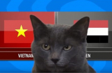 Mèo Cass 'tiên tri' dự đoán sốc kết quả trận Việt Nam - Yemen hôm nay