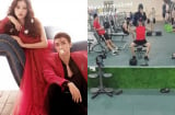 Á hậu Phương Nga 'hộ tống' bạn trai Bình An đến phòng tập gym sau ồn ào sắp cưới