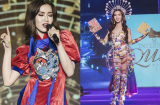 Đỗ Nhật Hà khiến fan Thái Lan bấn loạn khi trình diễn trang phục lô tô siêu gợi cảm