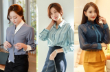 Những mẫu áo sơ mi Hàn Quốc dài tay thanh lịch, đẹp nhất cho thời tiết giao mùa