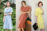 10 mẫu váy đơn sắc phong cách Hàn trẻ trung, đẹp ngất ngây hot nhất mùa hè 2019