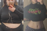 Cô gái người Mỹ gây bất ngờ khi giảm thành công từ 121 kg xuống 63 kg