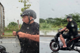 Anh chồng bắt vợ đi taxi rồi đội mưa chạy xe theo khiến dân mạng trầm trồ nhưng danh tính mới khiến bất ngờ